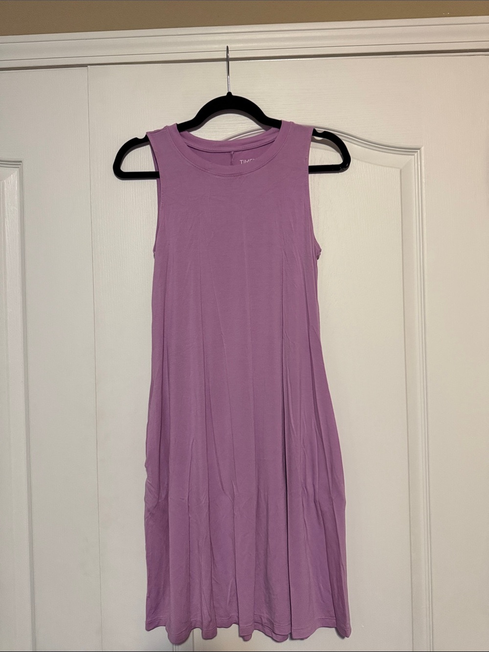 Time and Tru Lilac Sleeveless Midi Dress